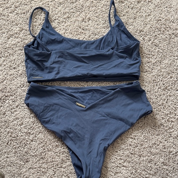 BuffBunny Blue Bikini Set - Picture 2 of 2